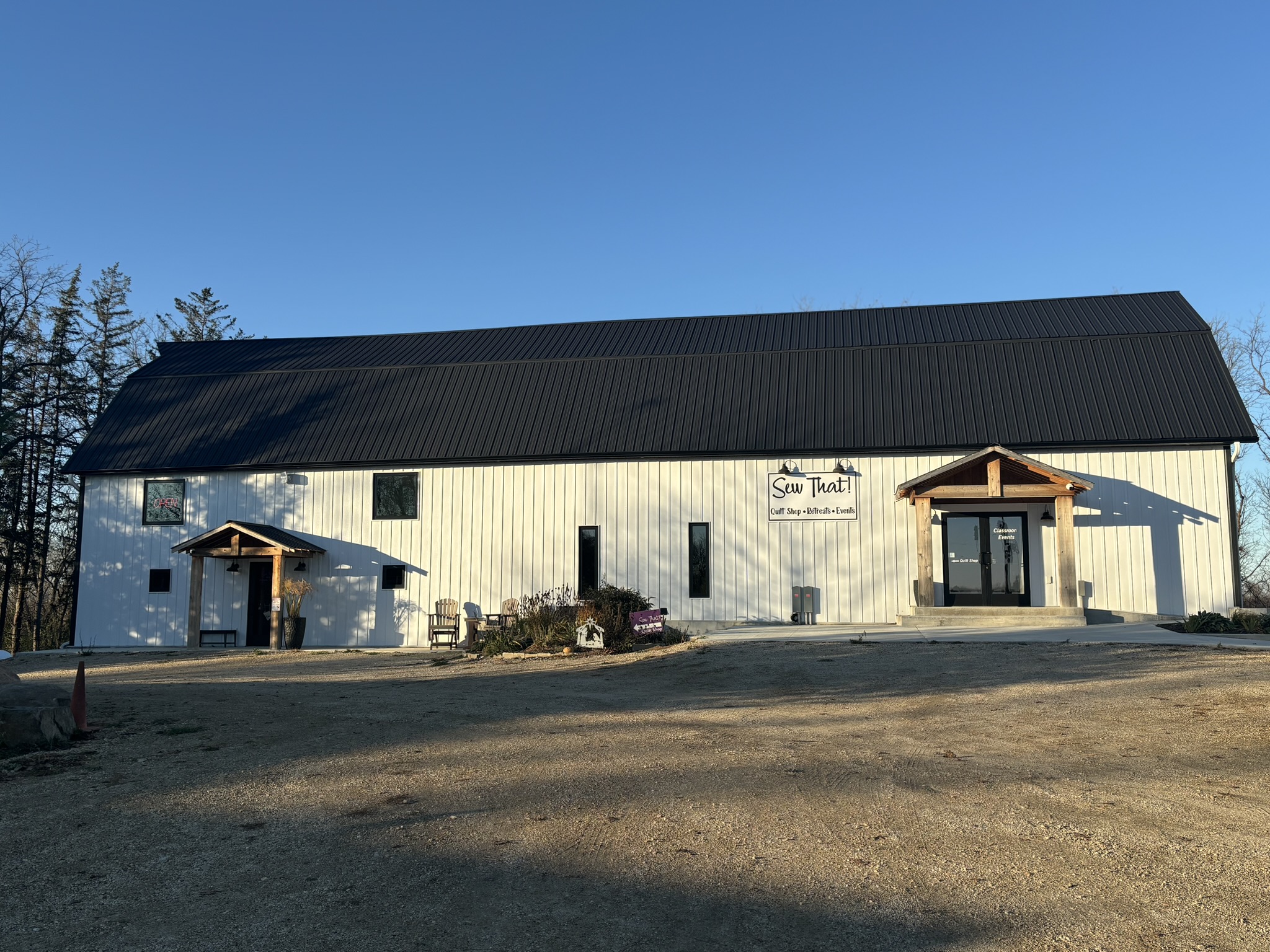 Image of barn after being remodeled.