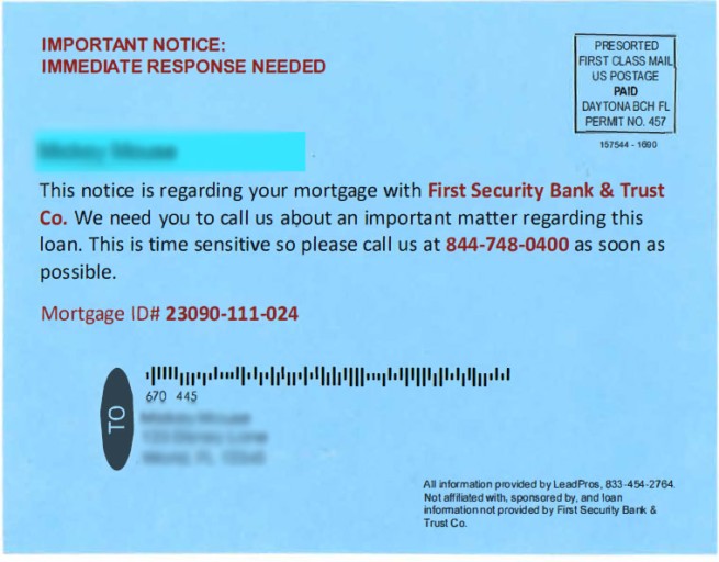 Your Bank Isn't Asking About an Extended Warranty First Security Bank