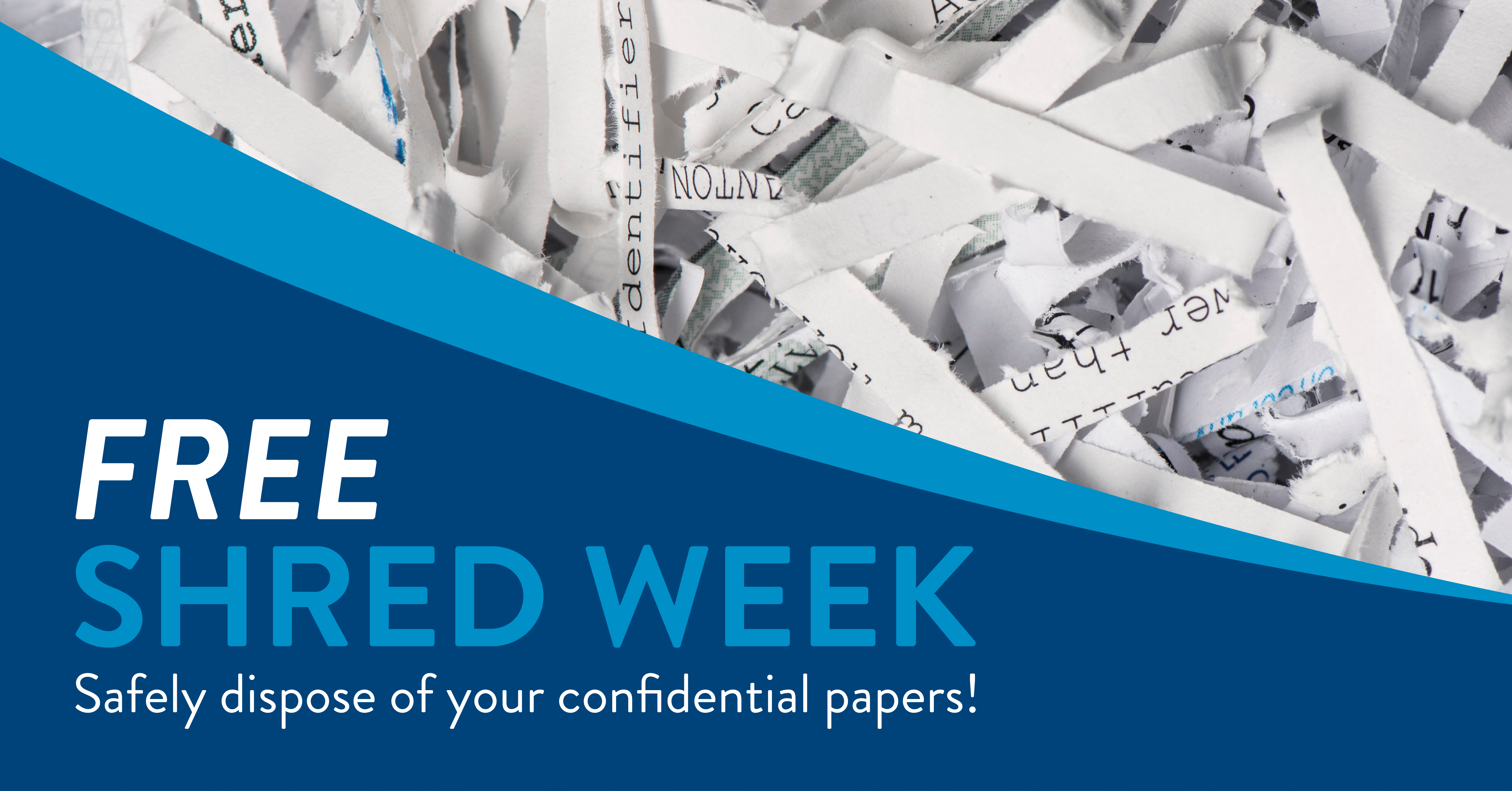 Shredding Confidential Papers: Why, Where, & How - First Security Bank ...