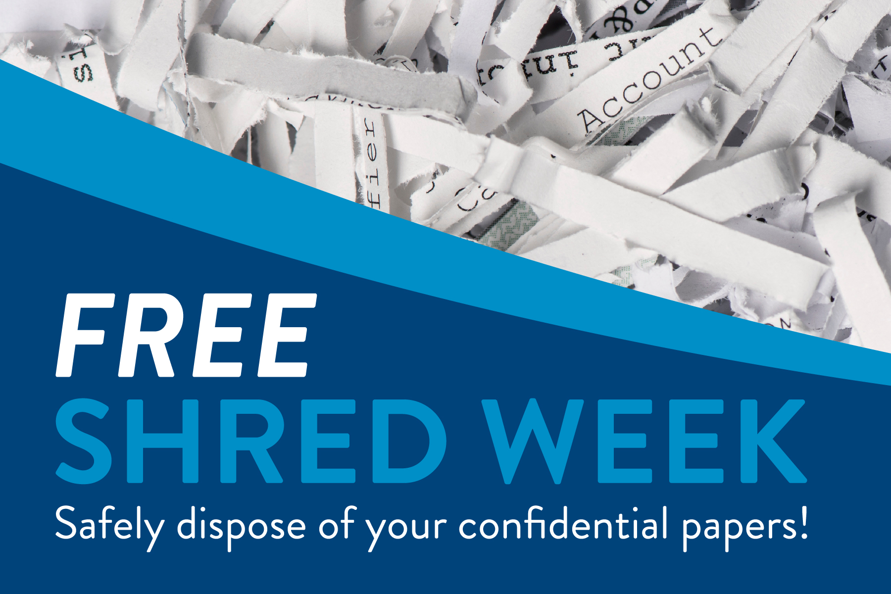 2022 Shred Event is Planned - First Security Bank & Trust